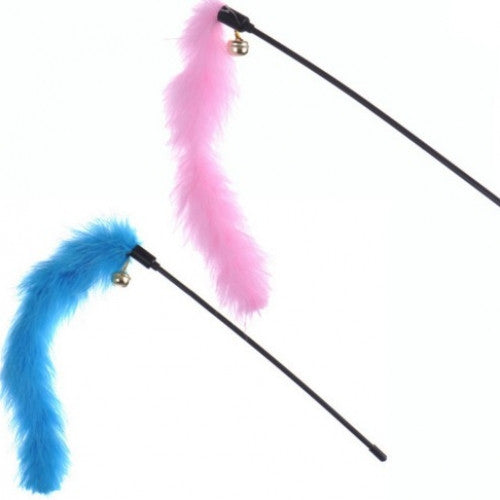 Bells Pet Dog Toys Animal Show Funny Cat Stick